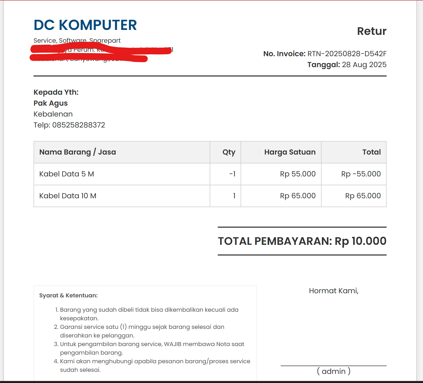 Sistem Penjualan Terpadu